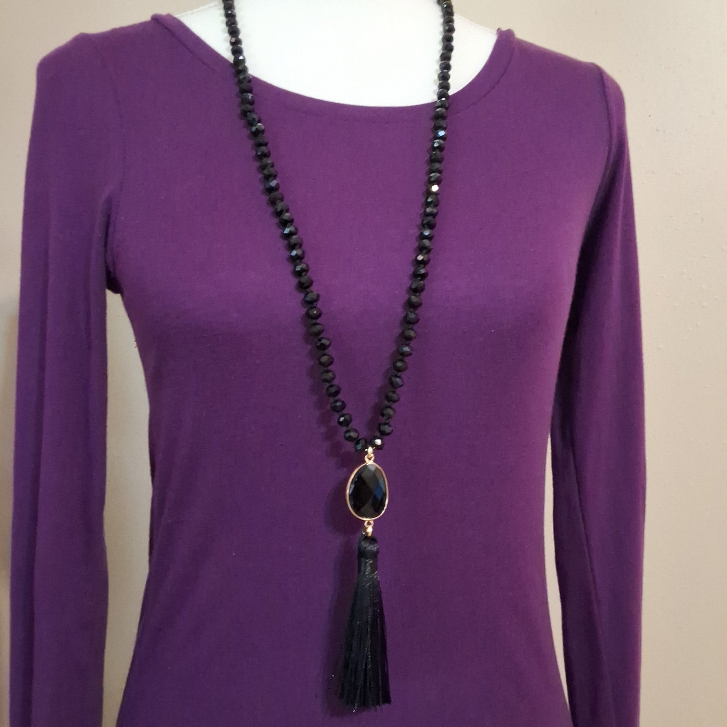 Black Necklace Style # 240