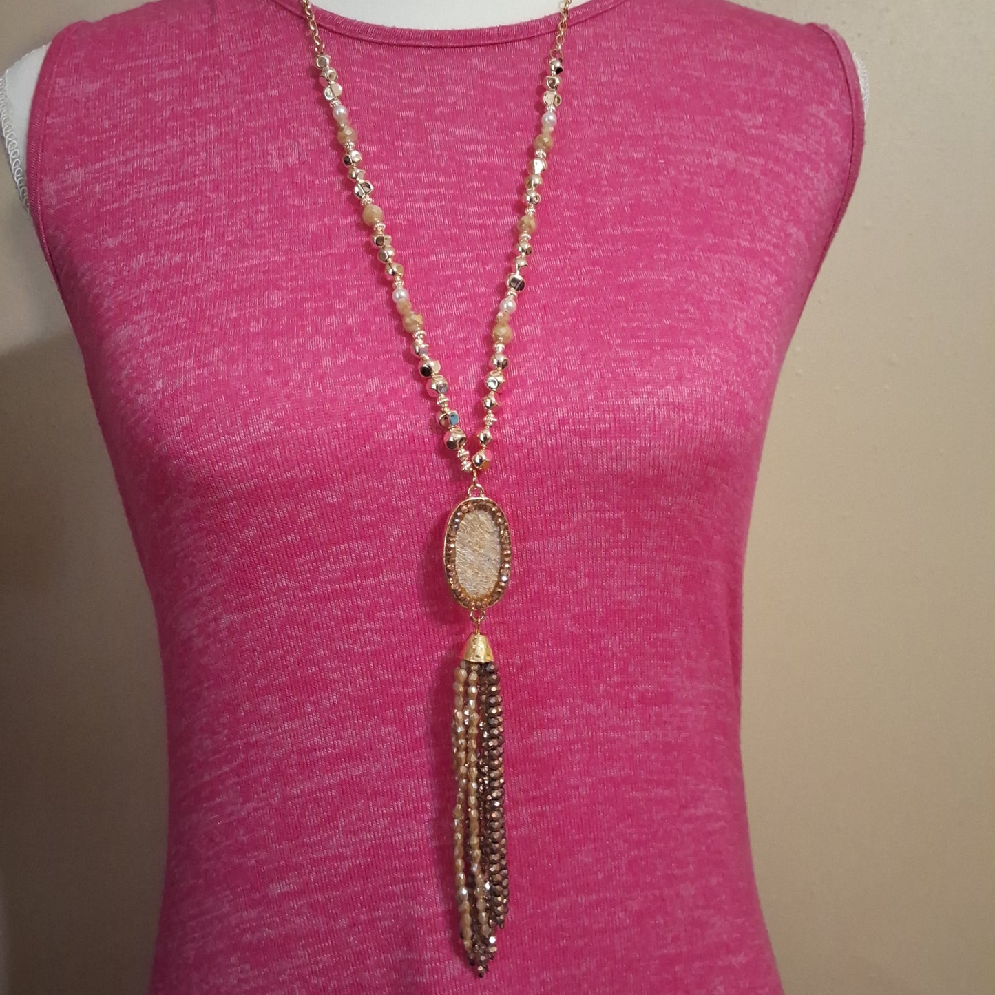 Brown Necklace Style # 822