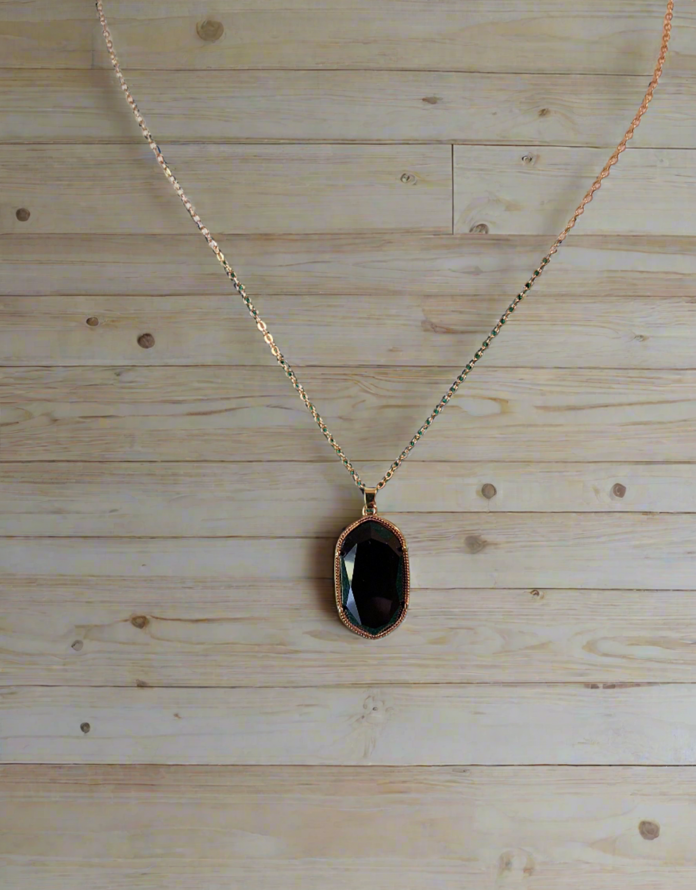 Black Necklace Style # 1128