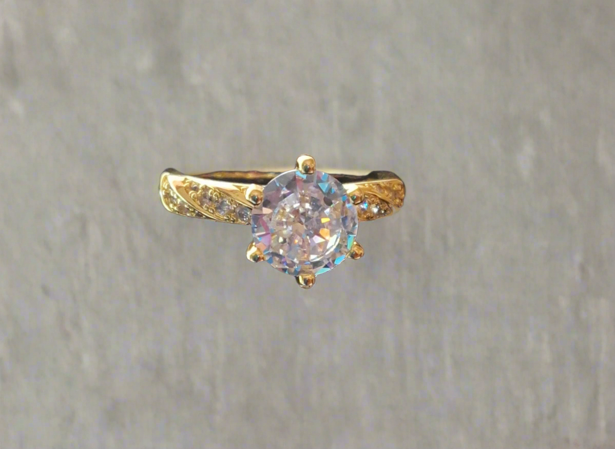 Gold Ring (Size 7) Style # 849