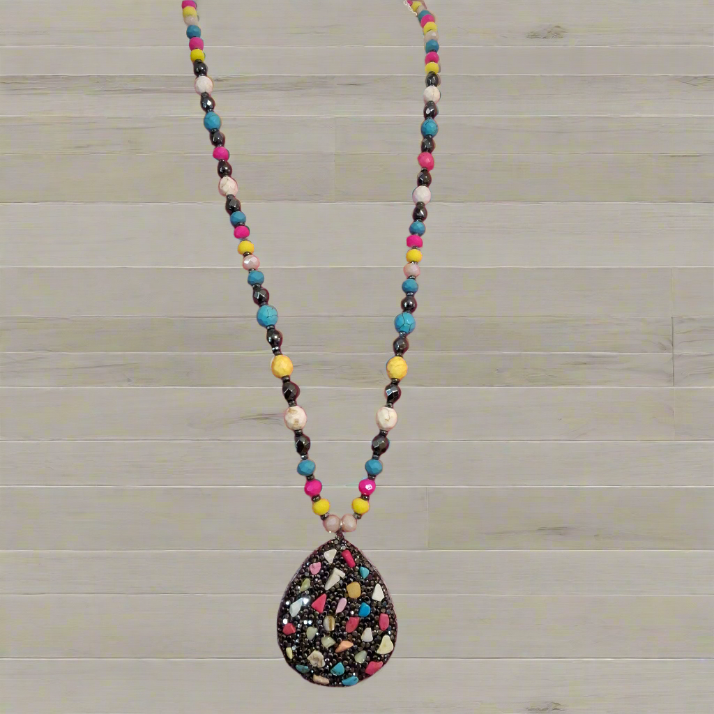 Multi-color Necklace Style # 325