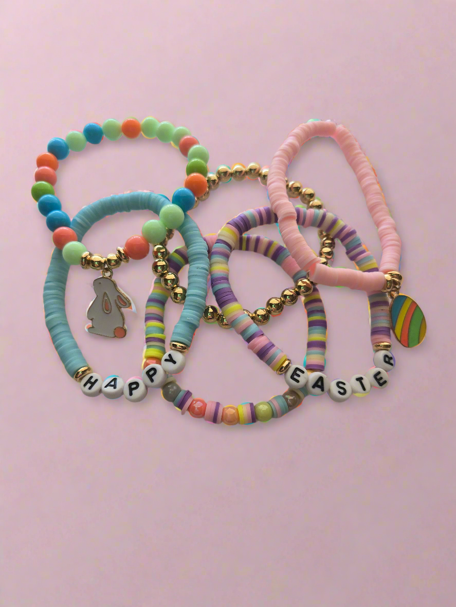Happy Easter Bracelet Set Style # 1242