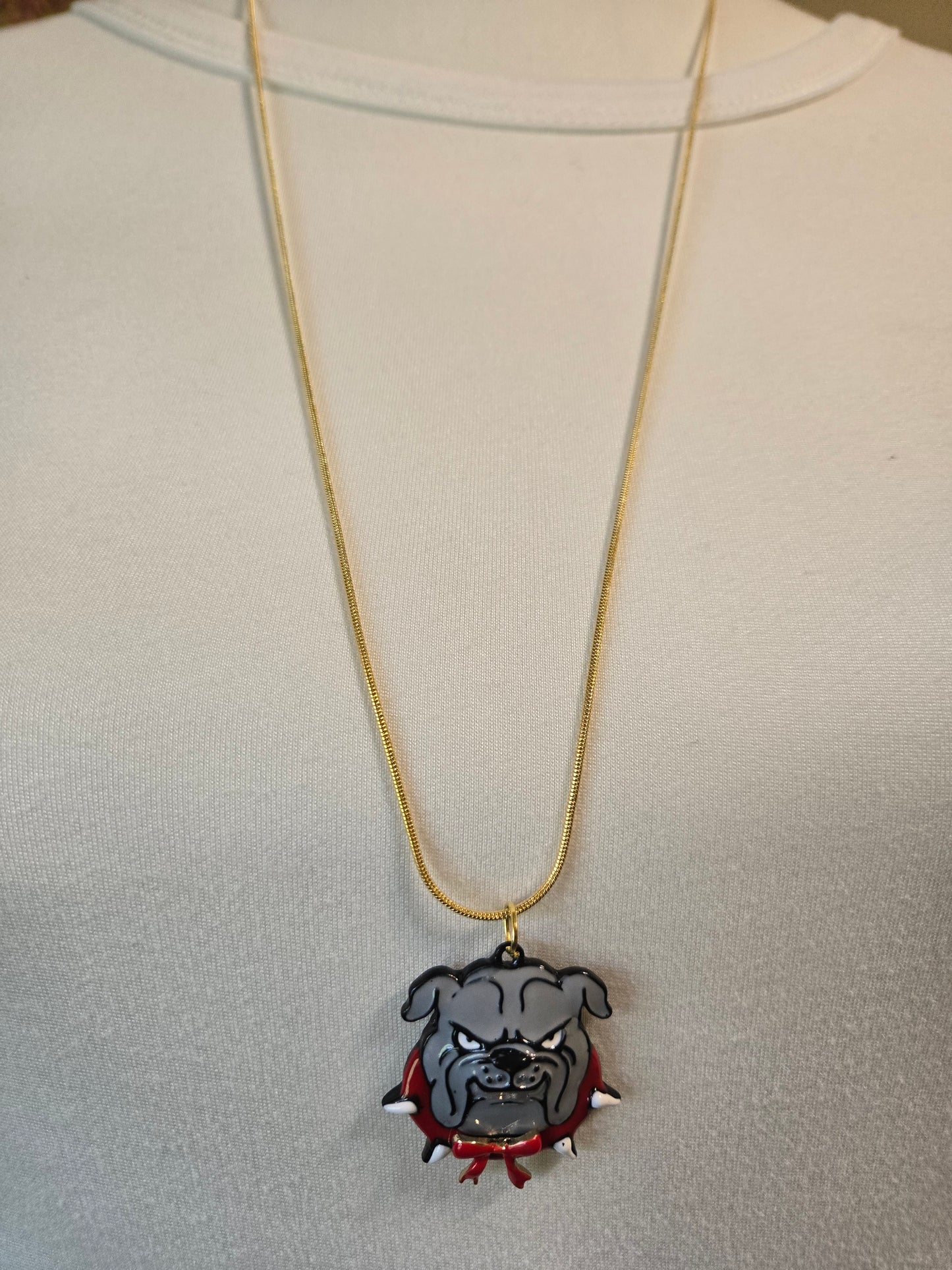 Bulldog Necklace Style # 1333