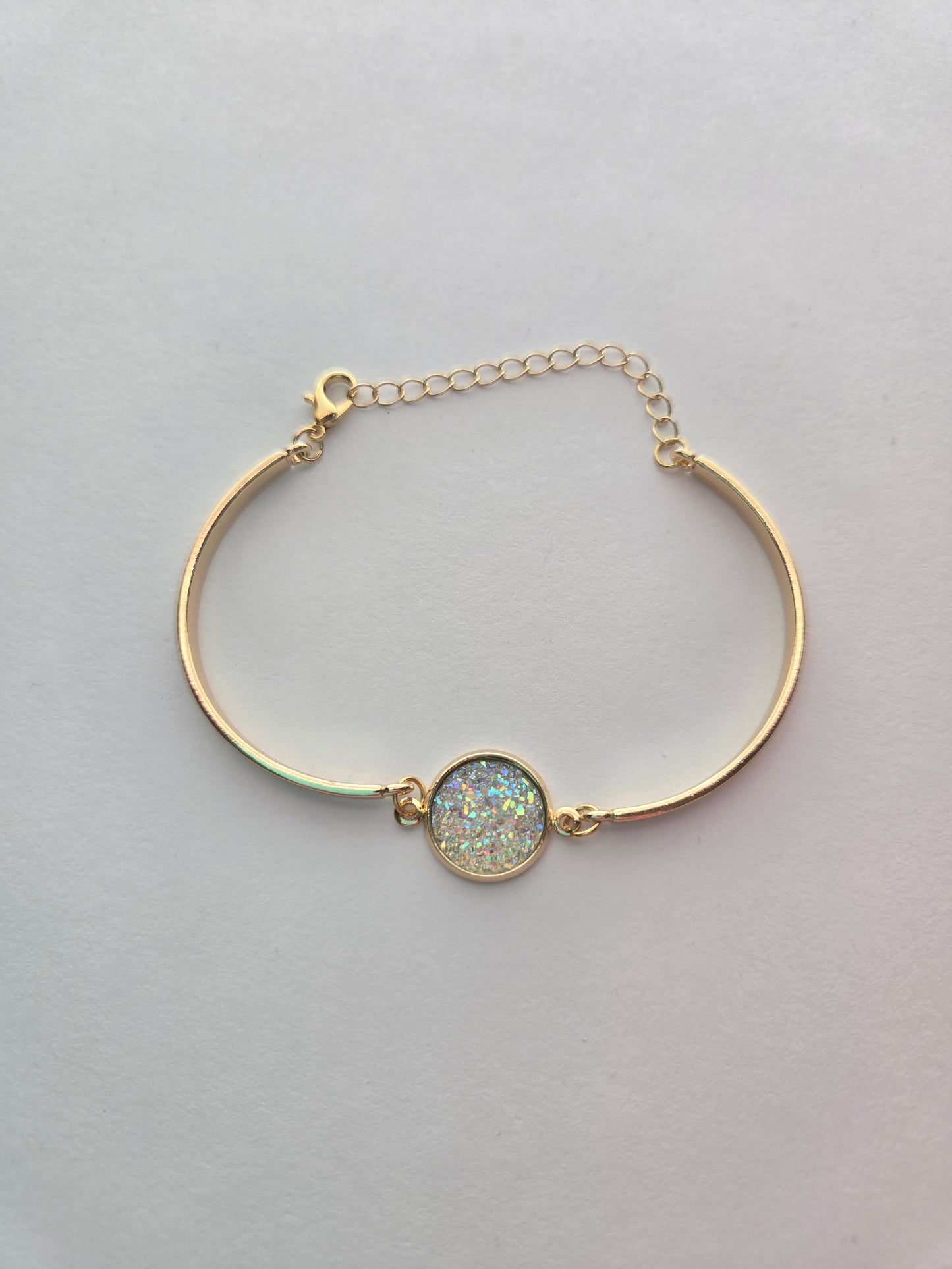White Stone Bracelet Style # 641