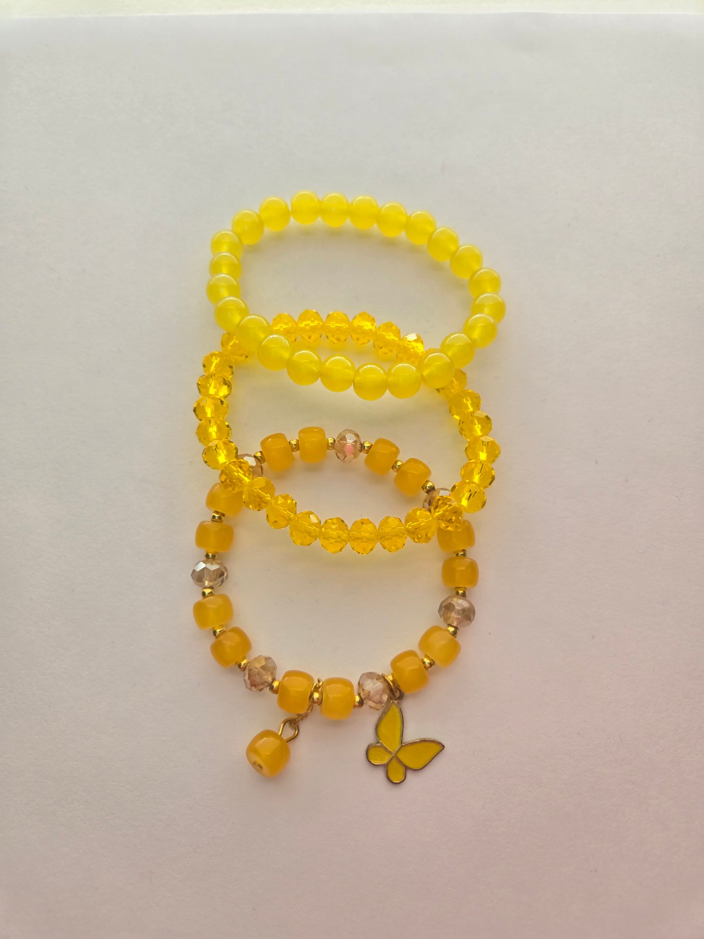 Yellow Bracelet Set Style # 999
