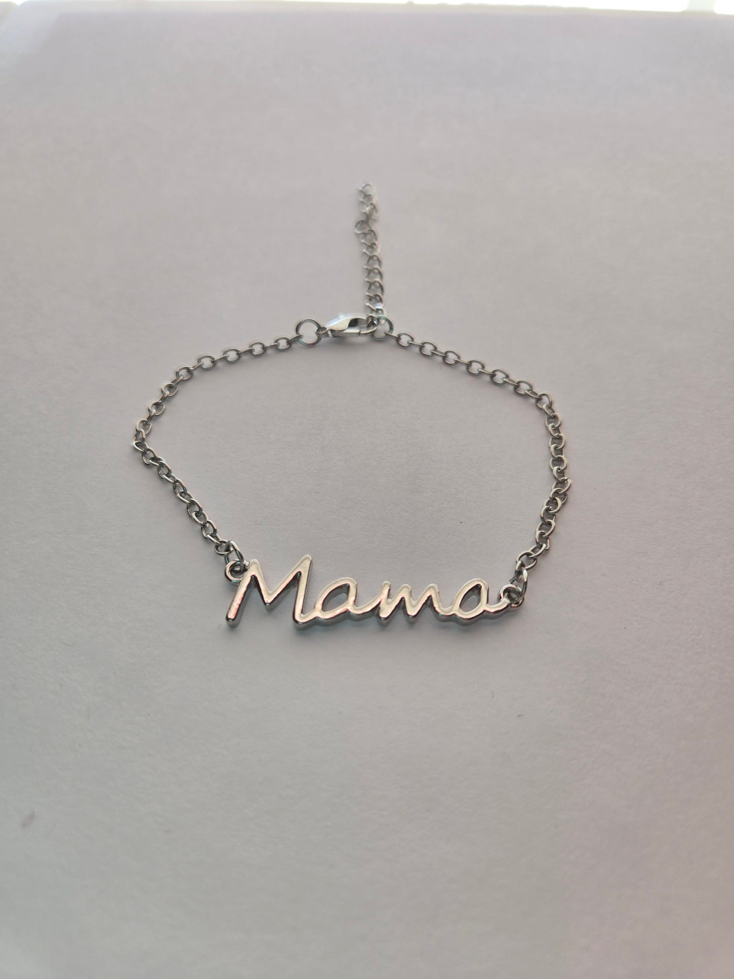 Silver Mama Bracelet Style # 805