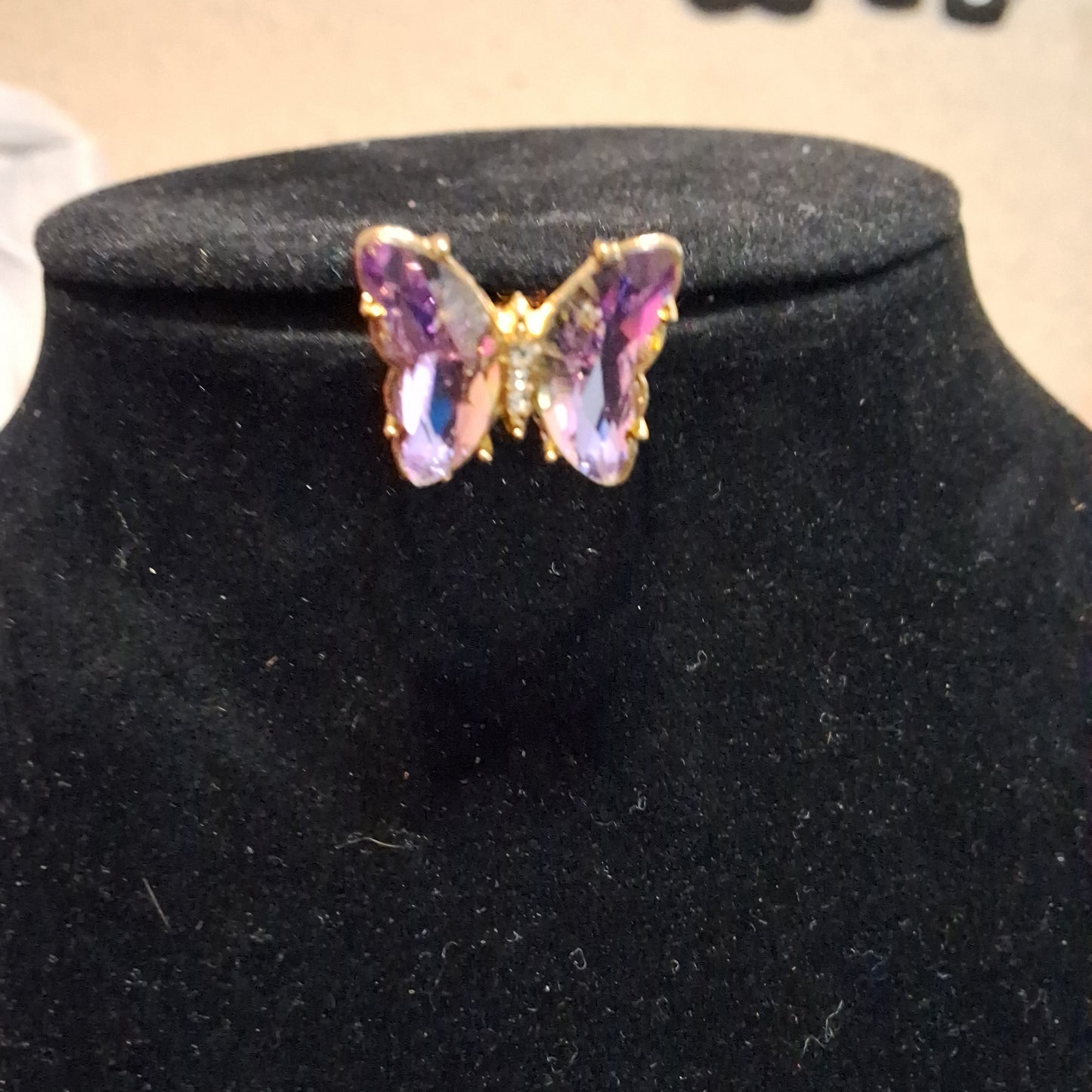 Butterfly Ring One Size Fits All Style # 816