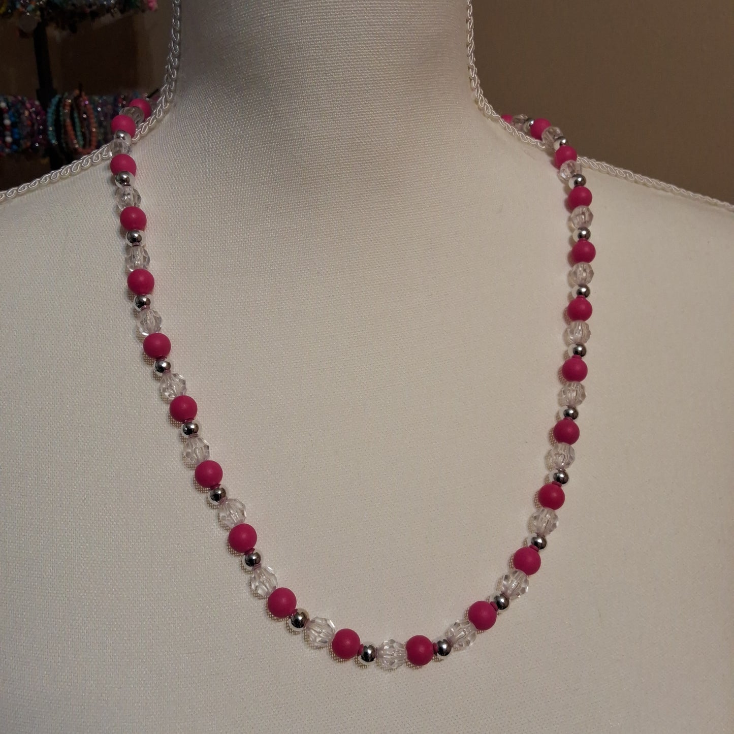 Pink Necklace Style # 243