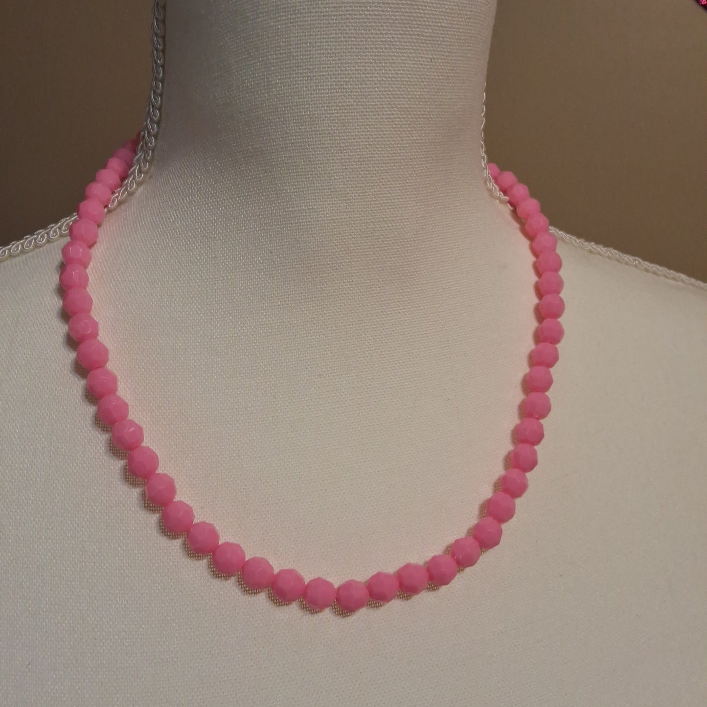 Kids Pink Necklace Style # 99