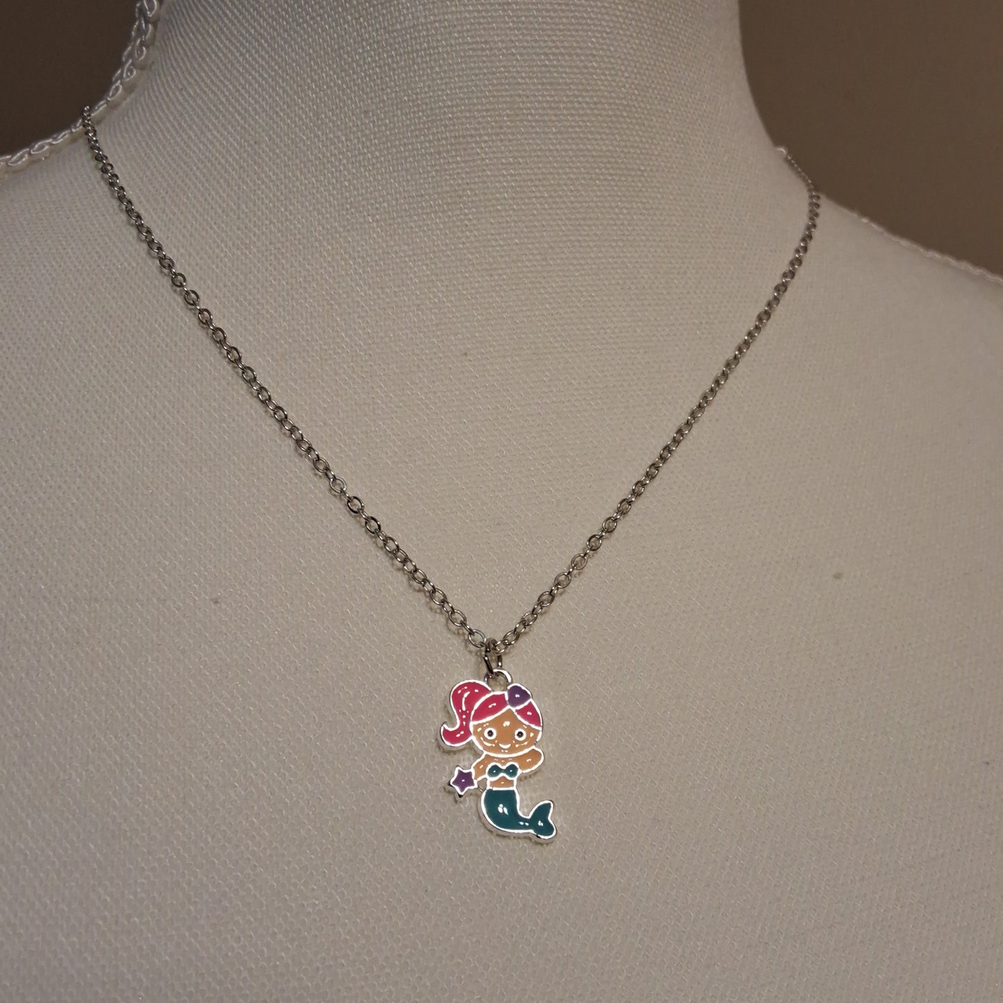 Kids Mermaid Necklace Style # 765