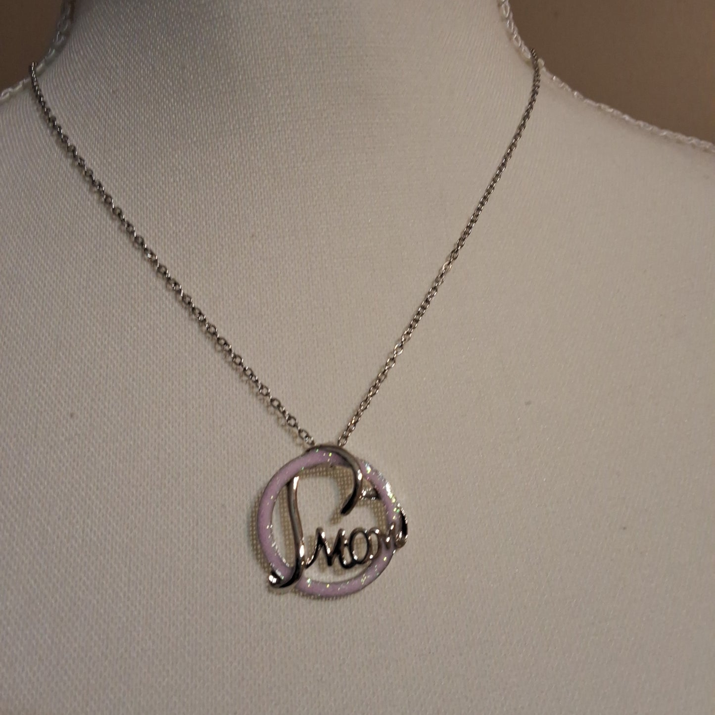 Pink Mom Necklace Style # 808