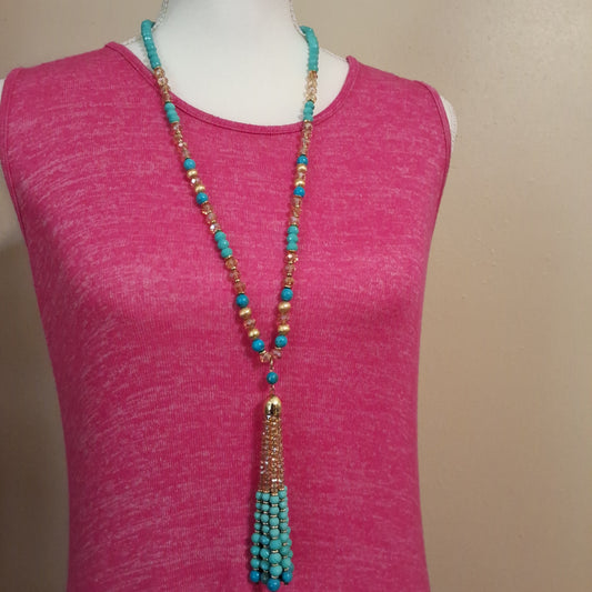 Teal Necklace Style # 308