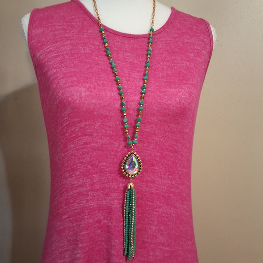 Green Necklace Style # 320