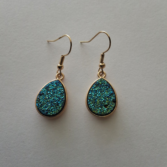 Green Earrings Style # 486