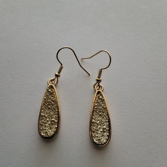 Gold Earrings Style # 478