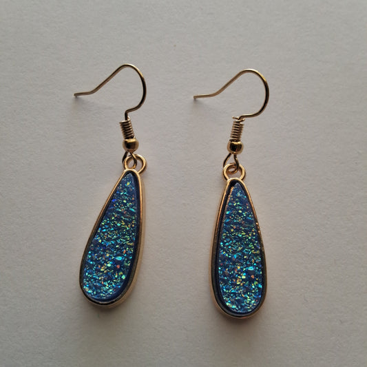 Blue Earrings Style # 484