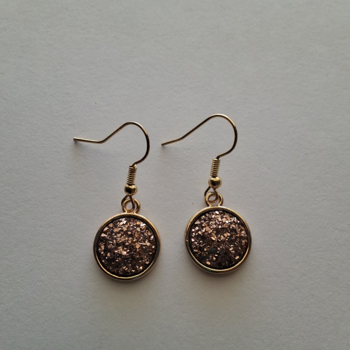 Rose Gold Earrings Style # 622