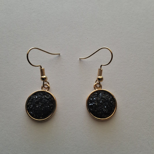 Black Earrings Style # 619