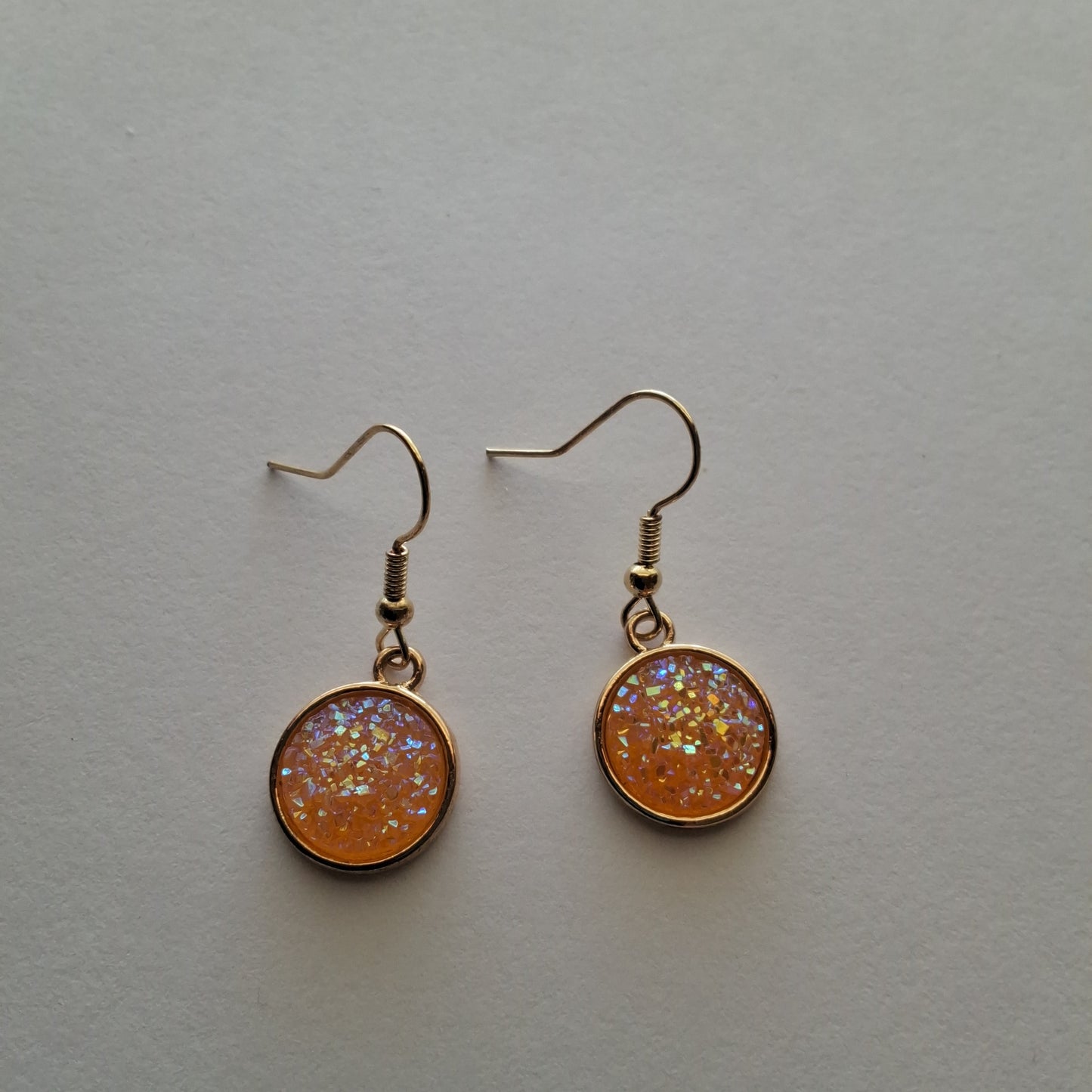 Orange Earrings Style # 618