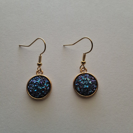 Blue Earrings Style # 621