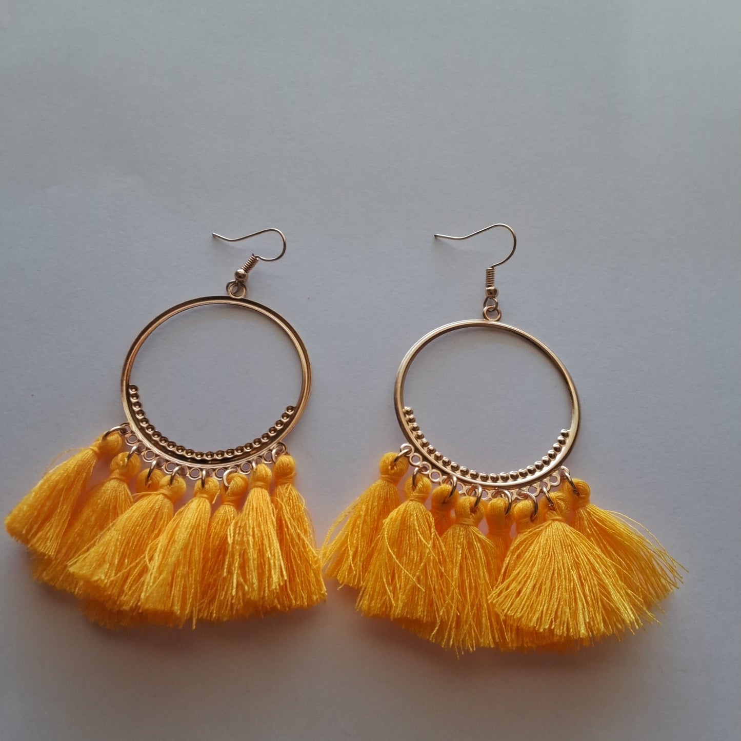 Yellow Earrings Style # 575