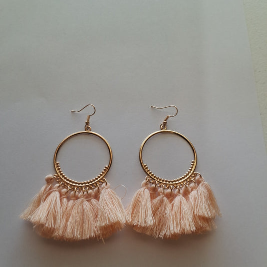 Peach Earrings Style # 570