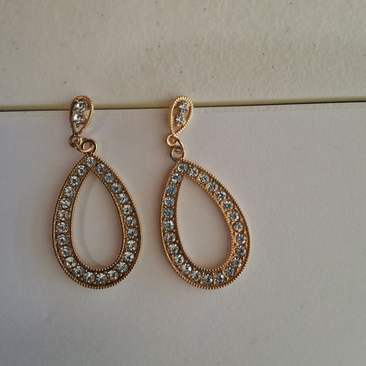 Gold Earrings Style # 637