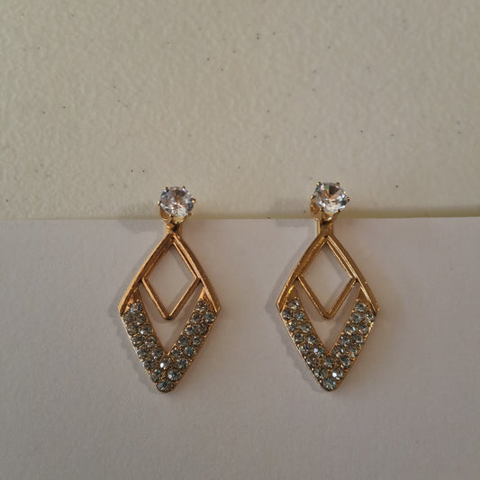 Gold Earrings Style # 640