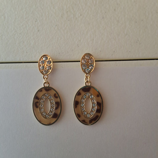 Gold Earrings Style # 558