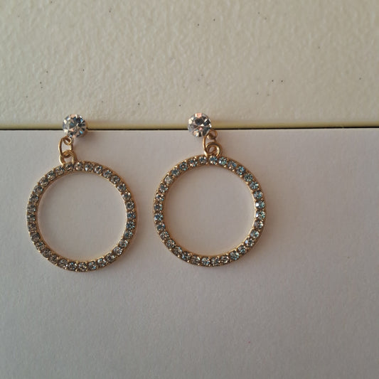 Gold Earrings Style # 163