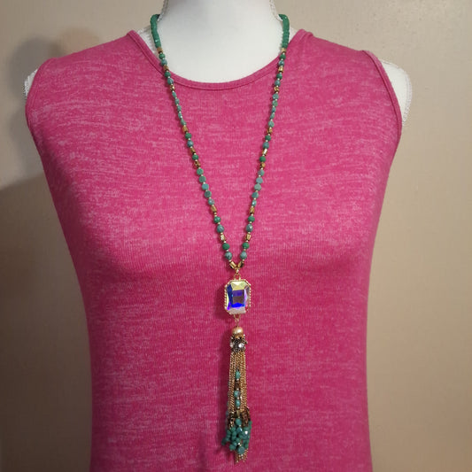 Green Necklace Style # 823