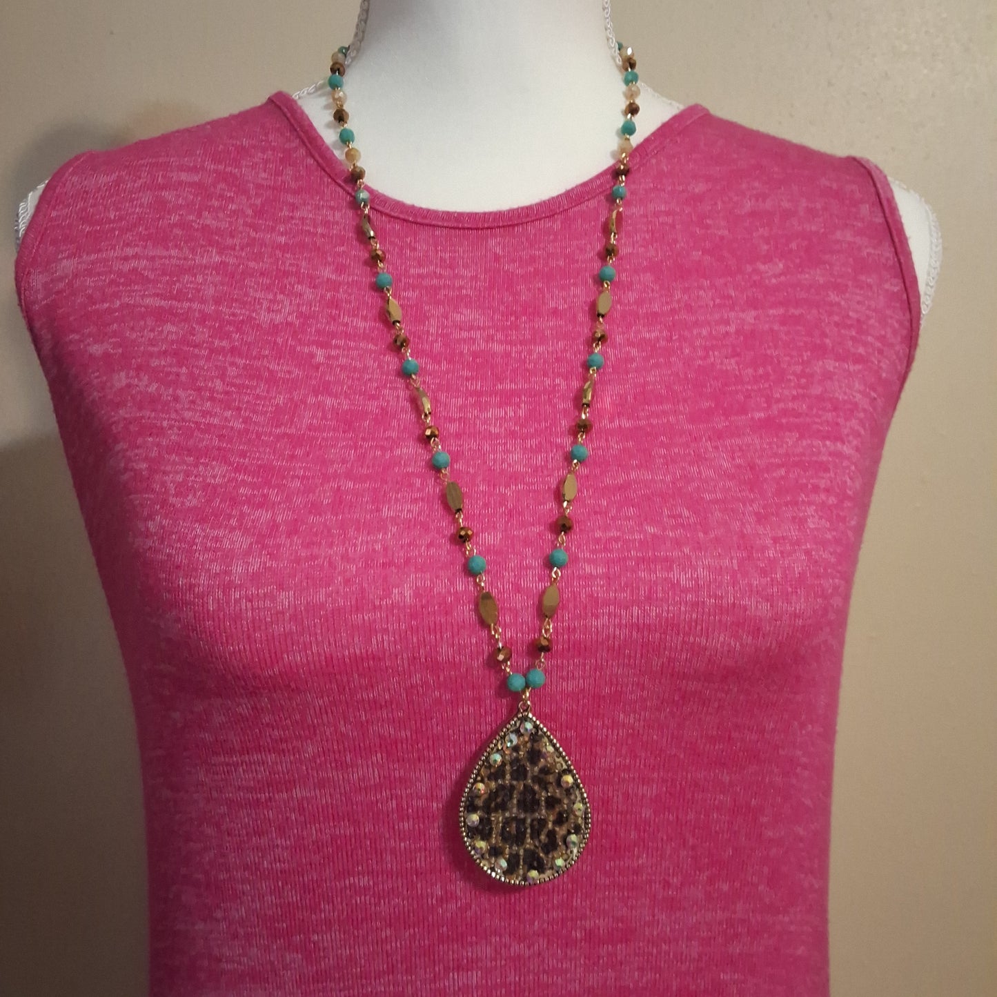 Green Necklace Style # 826