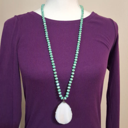 Teal Necklace Style # 868