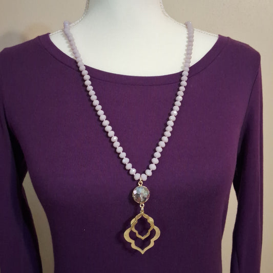 Light Purple Necklace Style # 911