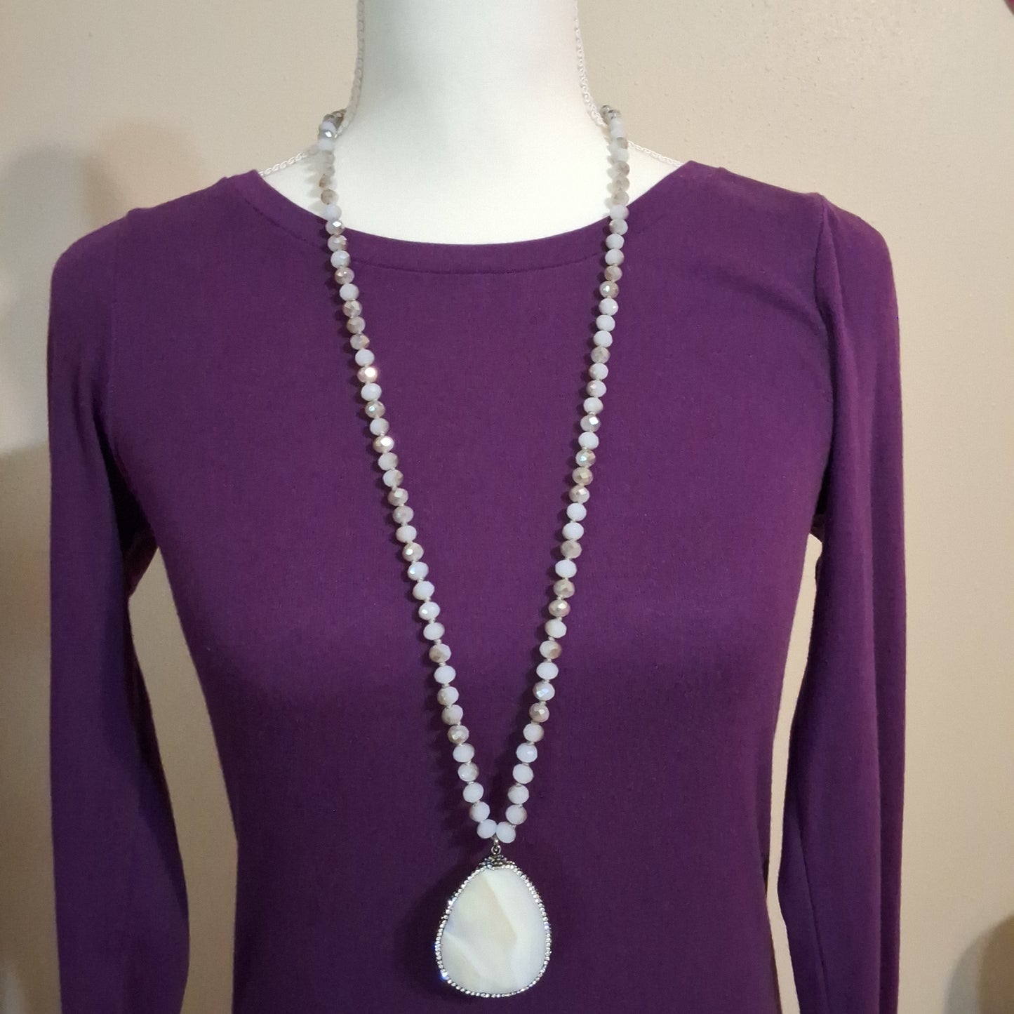 Gray Necklace Style # 913