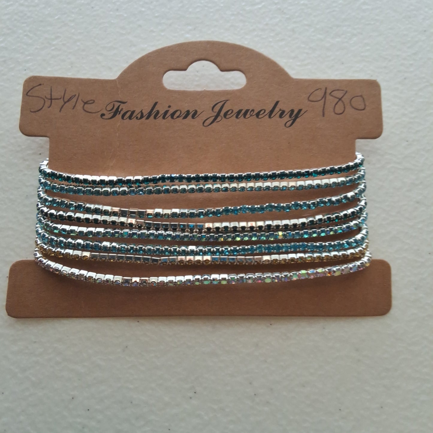 Blue Bracelet Set Style # 980