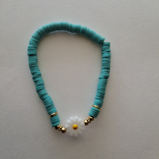 Daisy Teal Bracelet Style # 1025