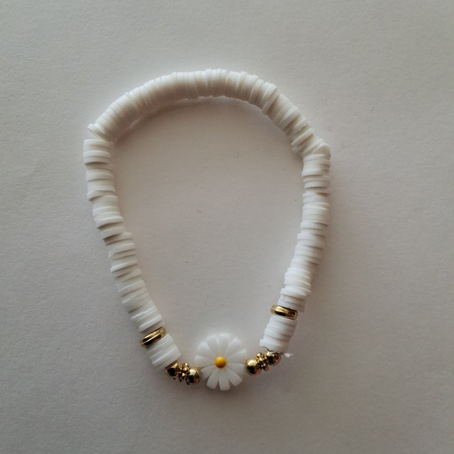 Daisy White Bracelet Style # 1022