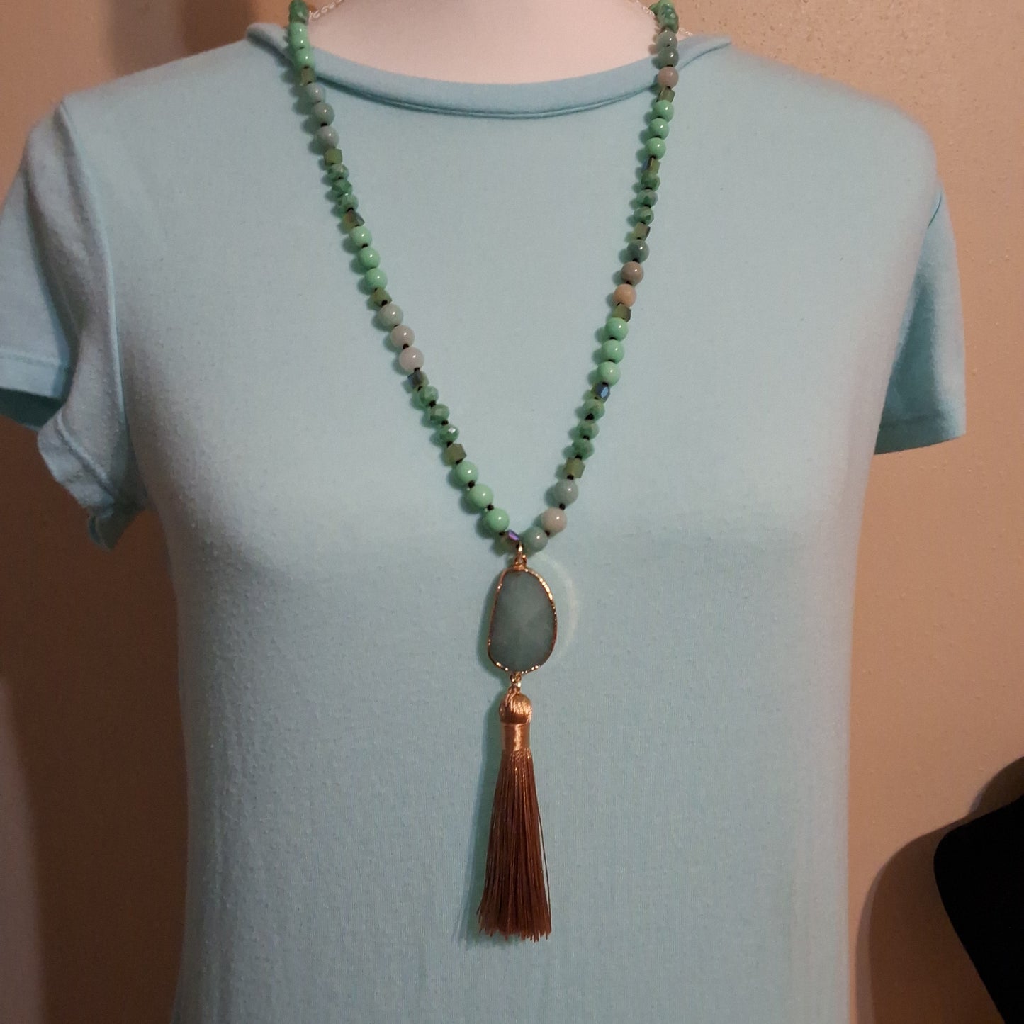 Green Necklace Style # 1046