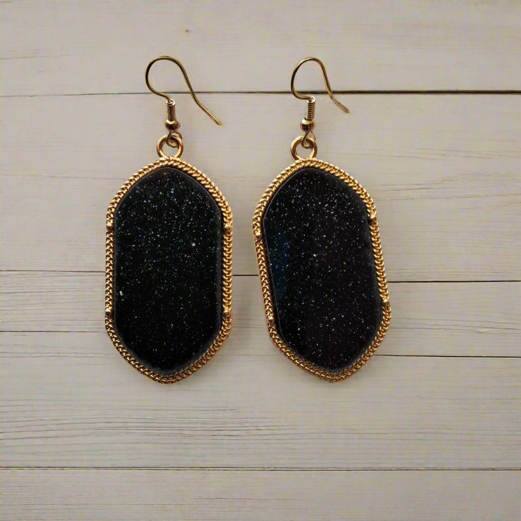 Black Earrings Style # 468