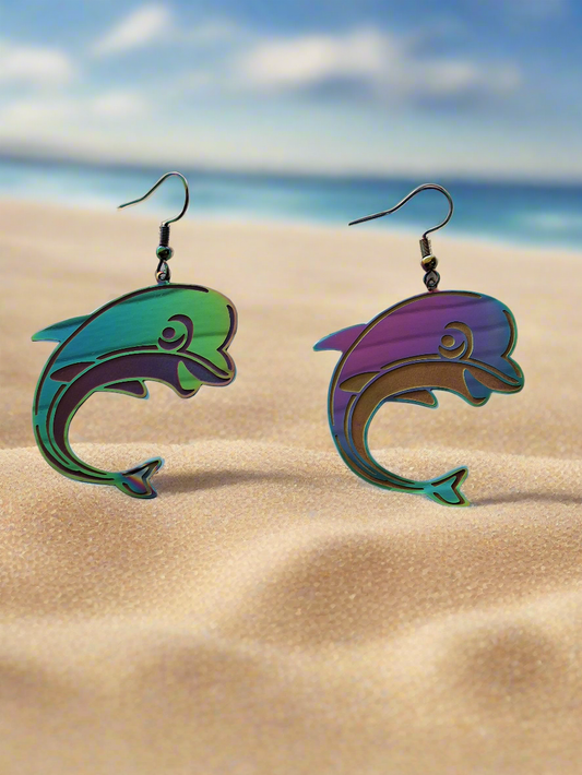 Dolphin Earrings Style # 1122