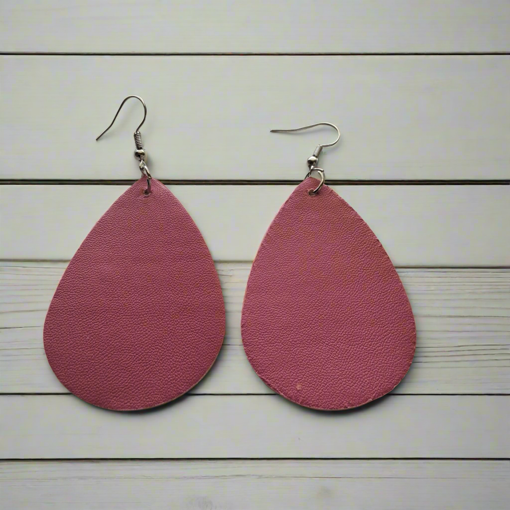 Pink Earrings Style # 550