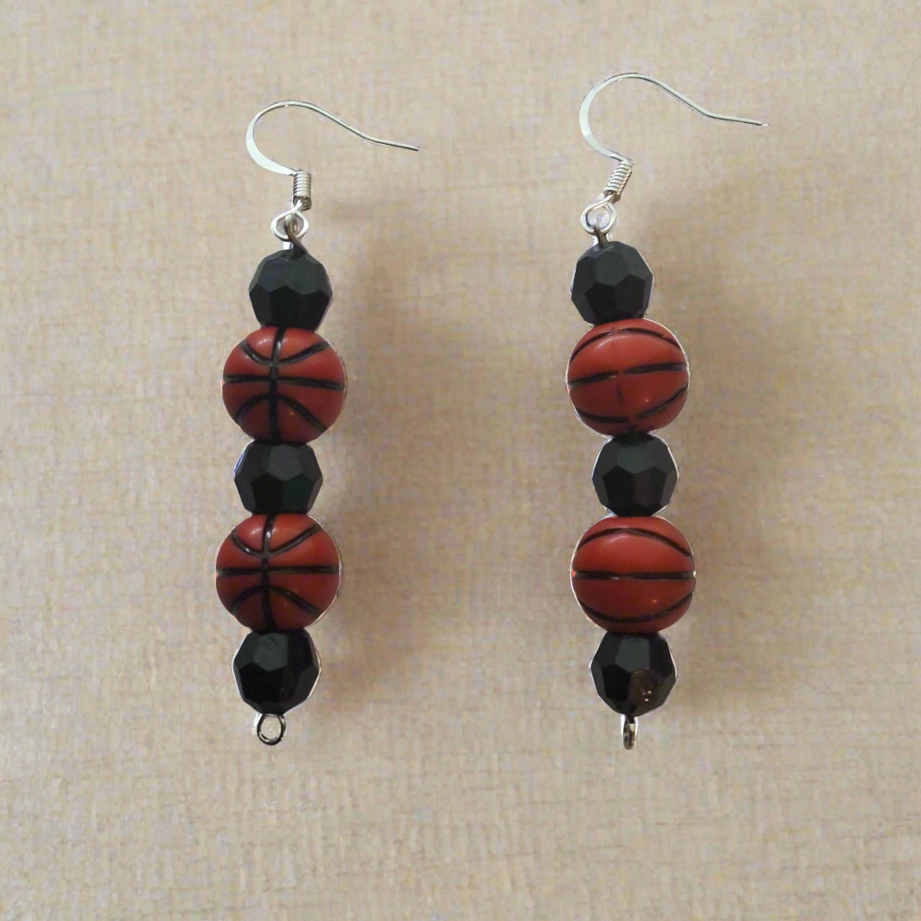 Basketball Earrings Style # 921