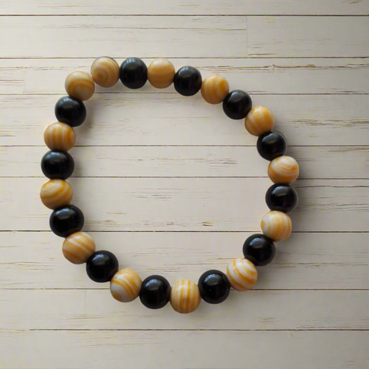 Yellow and Black Bracelet Style # 51