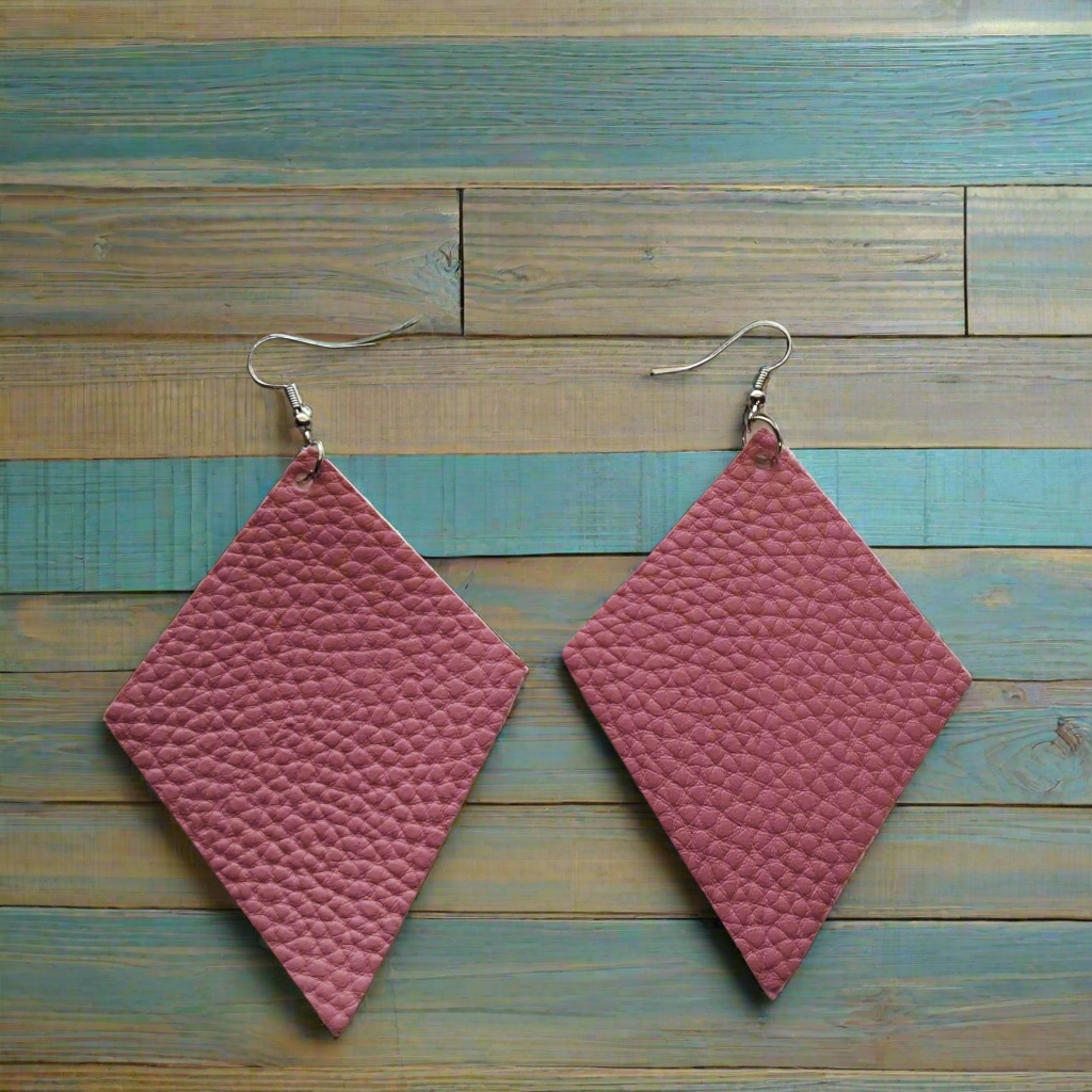 Pink Earrings Style # 543