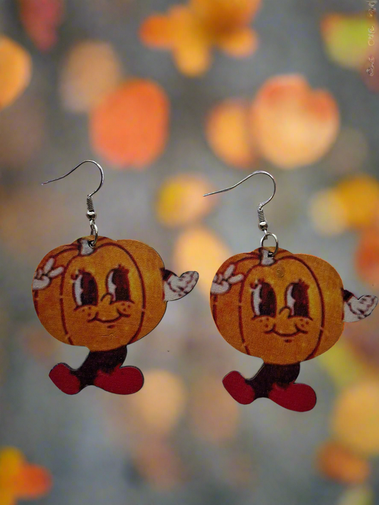 Pumpkin Earrings Style # 1067