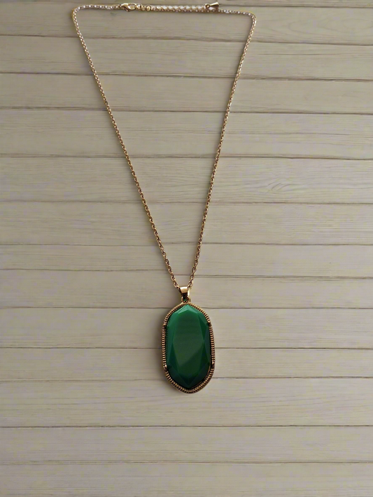 Green Necklace Style # 1131