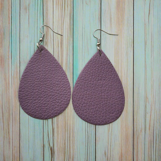 Purple Earrings Style # 124