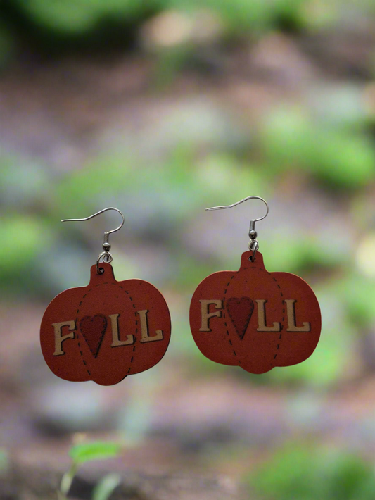 Pumpkin Earrings Style # 1089