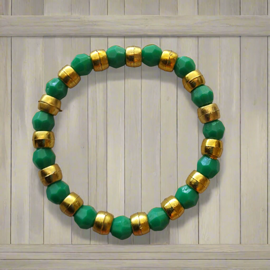 Green and Gold Bracelet Style # 41